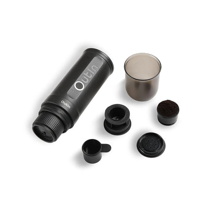 OutIn Traveler Nano Portable Espresso Machine Gift Set (Space Grey)